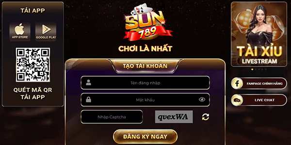 Thao tác tải ứng dụng Sun789 nhanh chóng trên di động